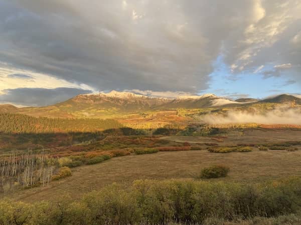 Colorado ranch views